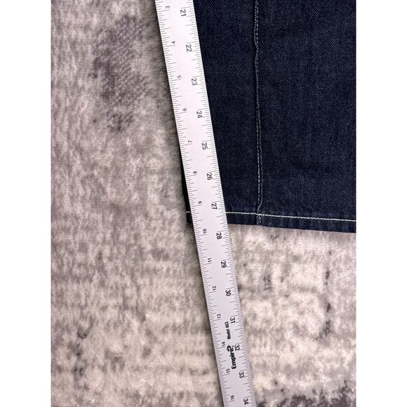 Levis Made & Crafted Jeans 30 Womens Column Pleated Dark Wash Denim - Picture 5 of 8